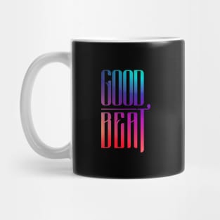 Good Beat | Typography (front & back) Mug